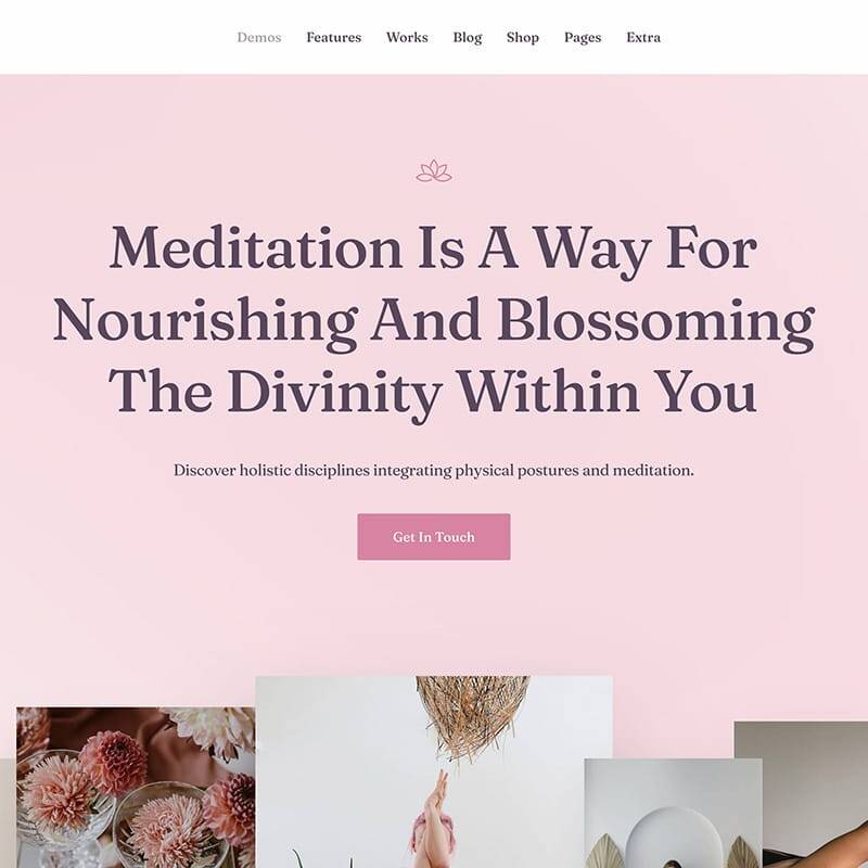 Yoga WordPress Theme